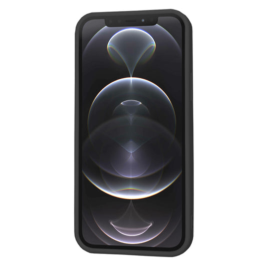 Hoes voor Apple iPhone 12 Pro, Techsuit, SoftFlex, Zwart