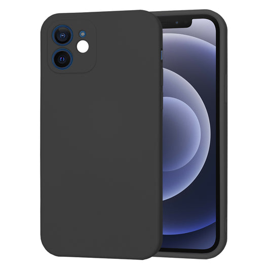 Hoes voor Apple iPhone 12, Techsuit, SoftFlex, Zwart