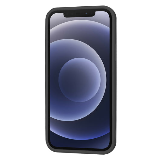 Hoes voor Apple iPhone 12, Techsuit, SoftFlex, Zwart