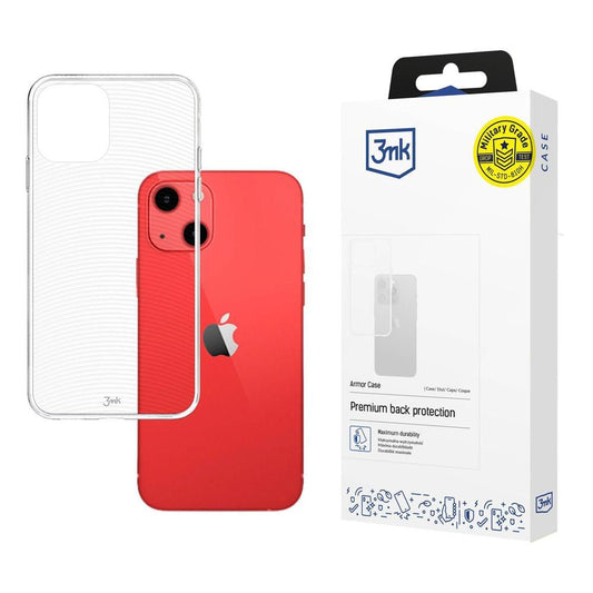 Hoesje voor Apple iPhone 13, 3MK, Armor, Transparant