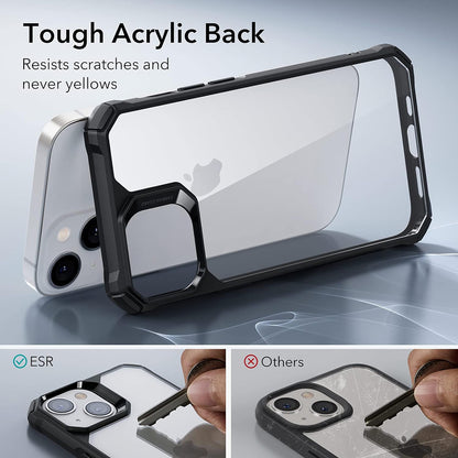 Case for Apple iPhone 14 / 13, ESR, Air Armor, Transparent Black