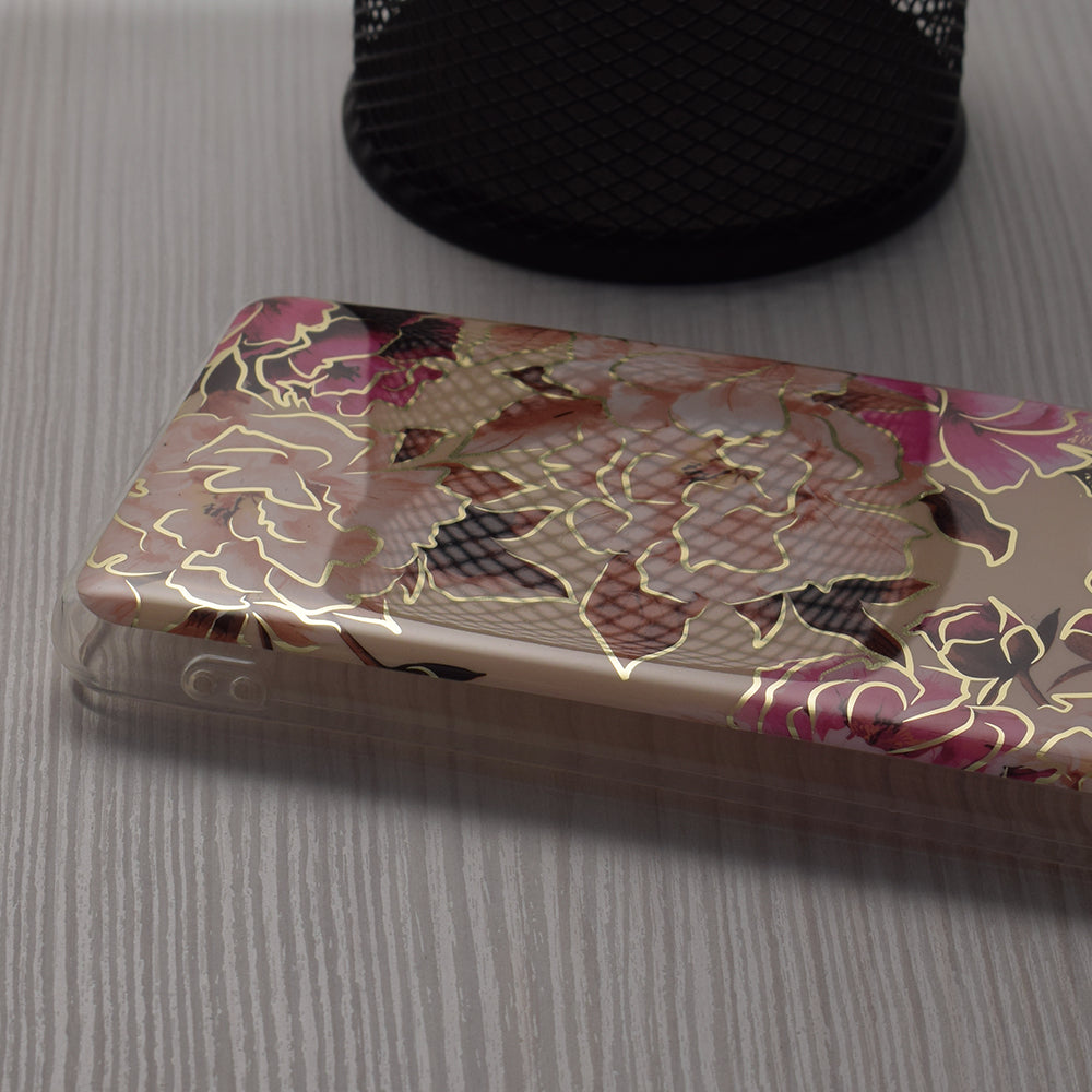 Case for Apple iPhone 13 Pro Max, Techsuit, Marble, Beige