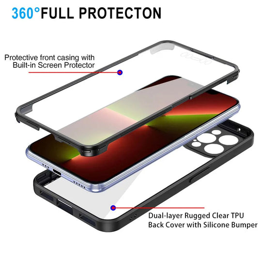 Hoes voor Apple iPhone 13 Pro, Techsuit, ColorVerse 360, Roze