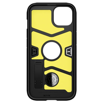 Hoes voor Apple iPhone 13, Spigen, Tough Armor, Zwart