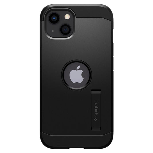 Hoes voor Apple iPhone 13, Spigen, Tough Armor, Zwart