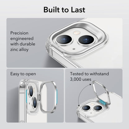 Hoes voor Apple iPhone 14 Plus, ESR, Classic Kickstand, Transparant