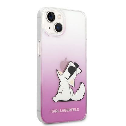 Case for Apple iPhone 14 Plus, Karl Lagerfeld, Choupette Fun, Pink