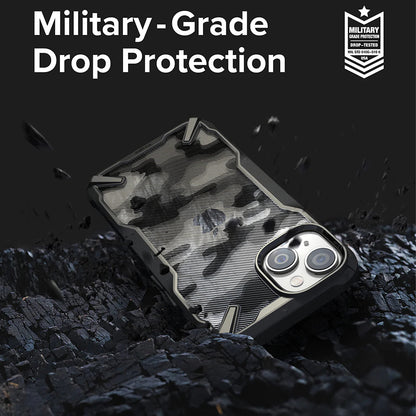 Hoesje voor Apple iPhone 14 Plus, Ringke, Fusion X Design, Camouflage