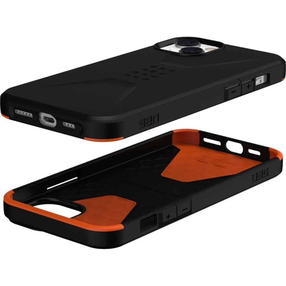 Hoes voor Apple iPhone 14 Plus, Urban Armor Gear, Civilian, Zwart