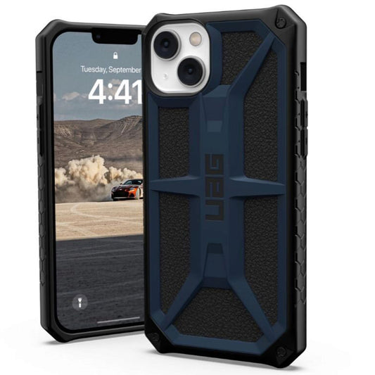 Hoes voor Apple iPhone 14 Plus, Urban Armor Gear, Monarch Kevlar, Marineblauw