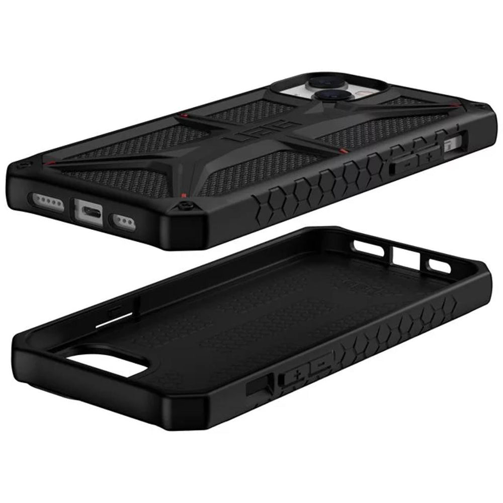 Hoes voor Apple iPhone 14 Plus, Urban Armor Gear, Monarch Kevlar, Zwart