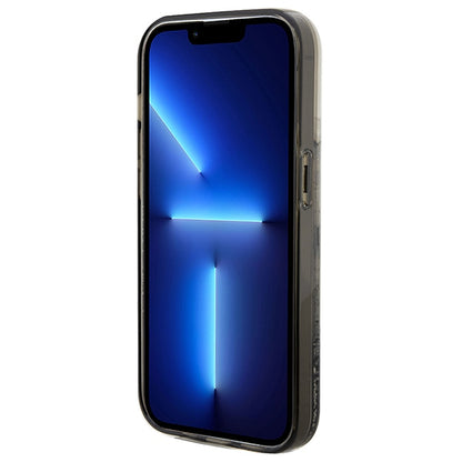 Hoes voor Apple iPhone 14 Pro Max, Karl Lagerfeld, Liquid Glitter Choupette, Transparant