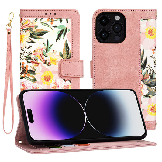 Hoes voor Apple iPhone 14 Pro Max, Techsuit, FlipCraft, Roze