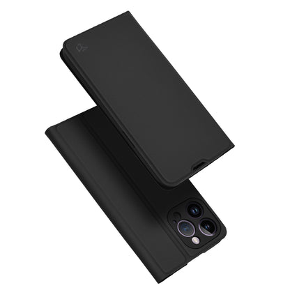 Hoes voor Apple iPhone 14 Pro Max, Techsuit, Magskin Book, Zwart