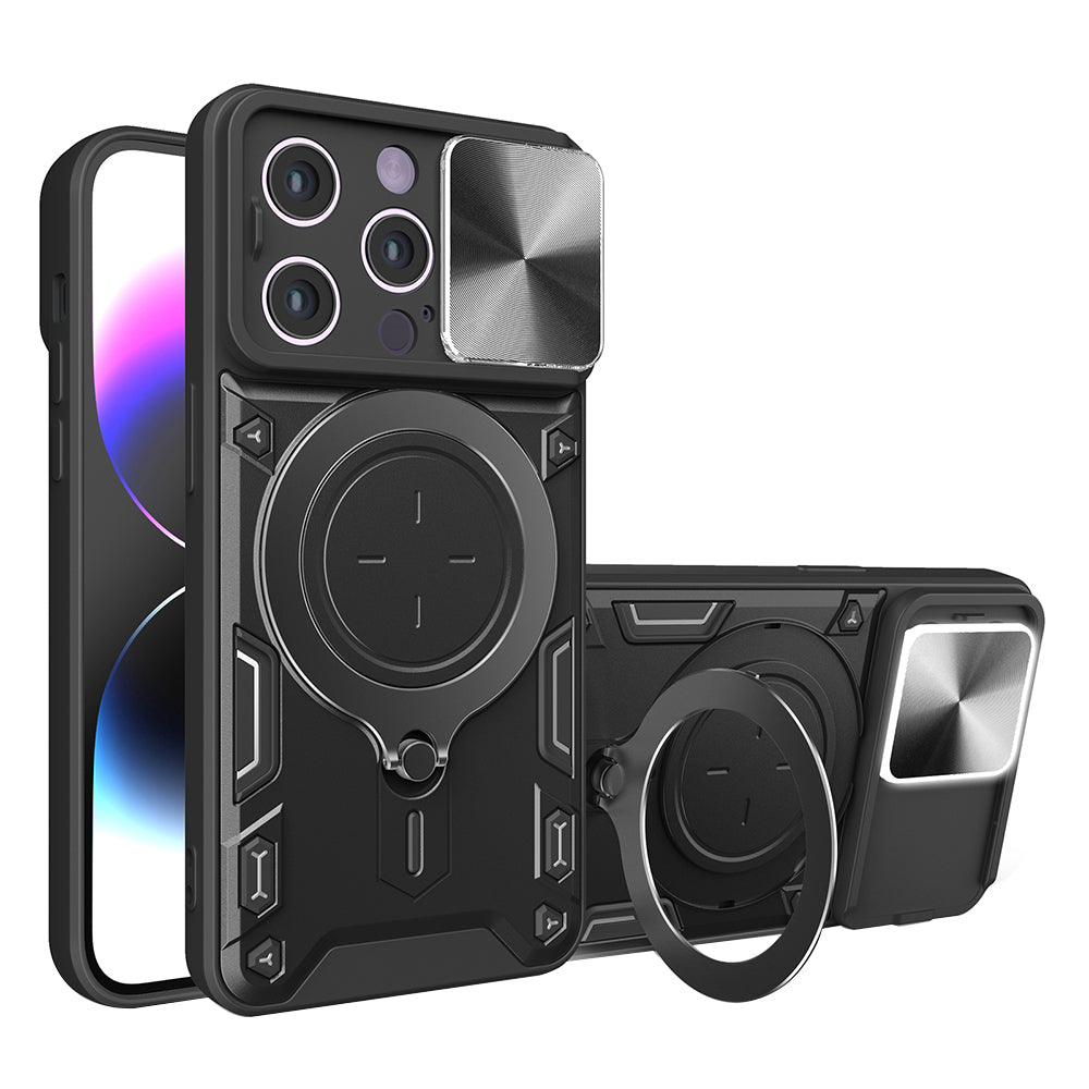 Case for Apple iPhone 14 Pro, Techsuit, CamGuard Pro, Black
