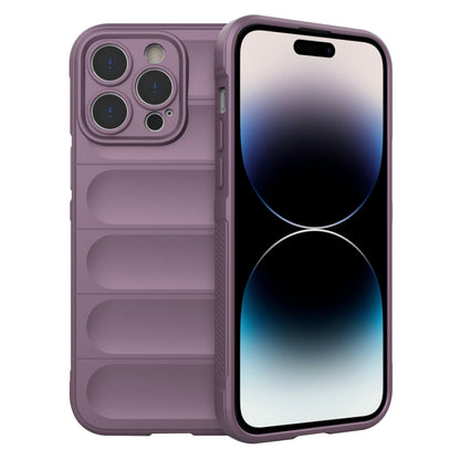 Hoesje voor Apple iPhone 14 Pro, Techsuit, Magic Shield, Paars