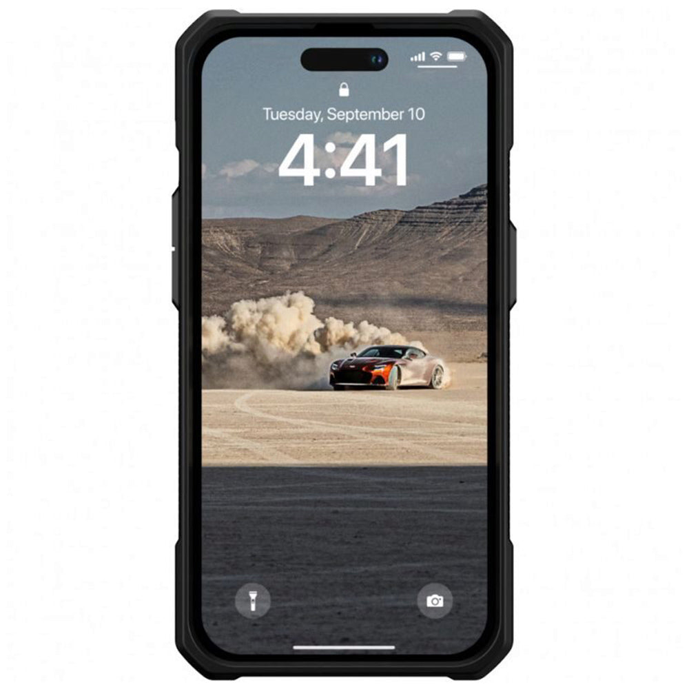 Hoes voor Apple iPhone 14 Pro, Urban Armor Gear, Monarch Carbon, Zwart