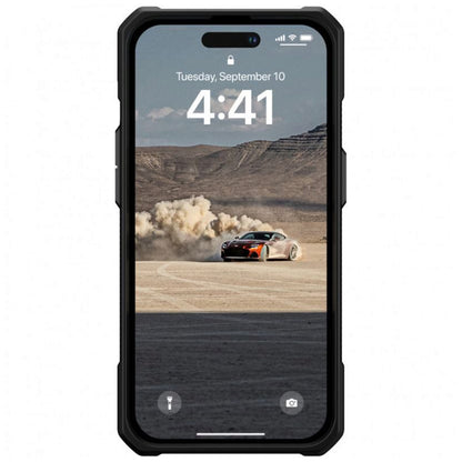 Hoes voor Apple iPhone 14 Pro, Urban Armor Gear, Monarch Carbon, Zwart
