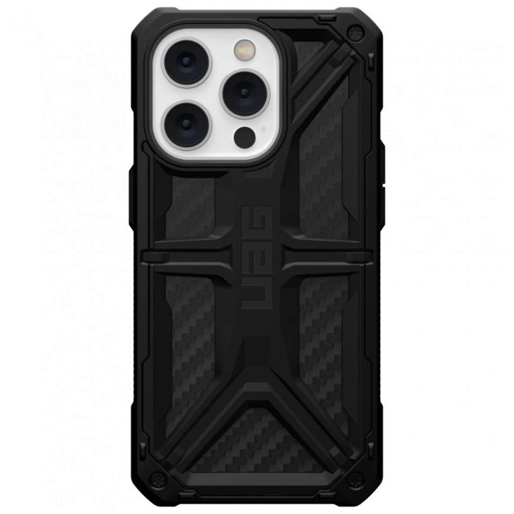 Hoes voor Apple iPhone 14 Pro, Urban Armor Gear, Monarch Carbon, Zwart