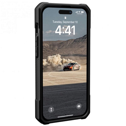 Hoes voor Apple iPhone 14 Pro, Urban Armor Gear, Monarch Carbon, Zwart
