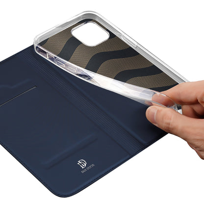 Hoesje voor Apple iPhone 15 Plus, DUX DUCIS, Skin Pro, Zwart
