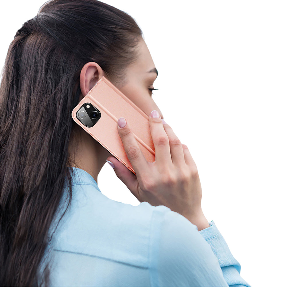 Hoesje voor Apple iPhone 15 Plus, DUX DUCIS, Skin Pro, Zwart