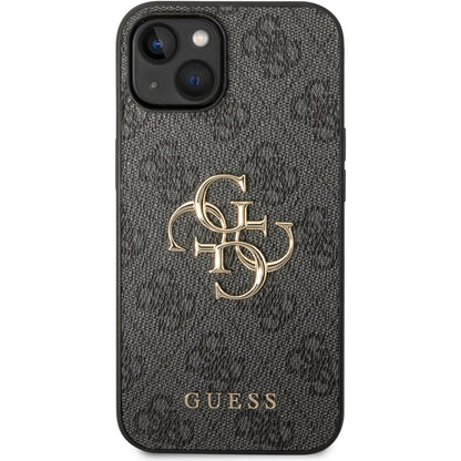 Hoes voor Apple iPhone 15 Plus, Guess, 4G Big Logo, Gri