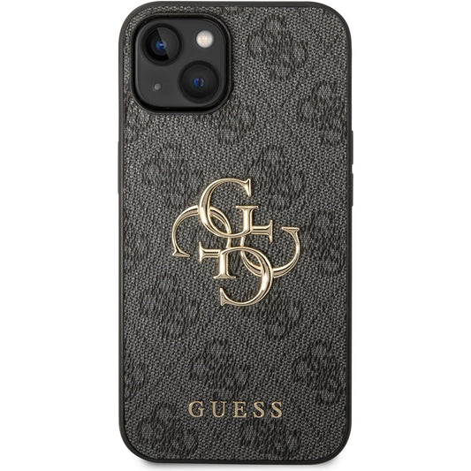 Hoes voor Apple iPhone 15 Plus, Guess, 4G Big Logo, Gri