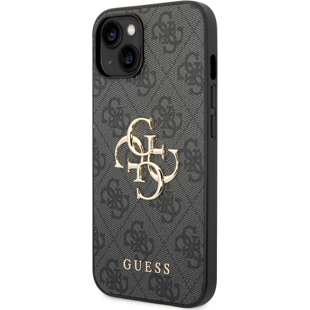 Hoes voor Apple iPhone 15 Plus, Guess, 4G Big Logo, Gri