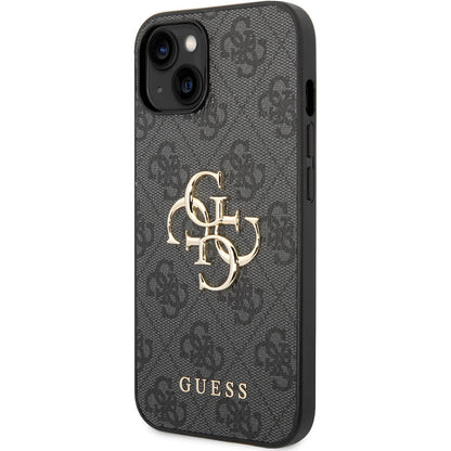 Hoes voor Apple iPhone 15 Plus, Guess, 4G Big Logo, Gri