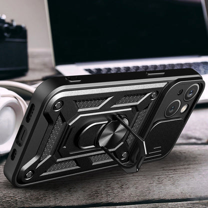 Hoes voor Apple iPhone 15 Plus, Techsuit, CamShield, Groen