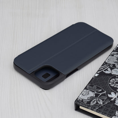 Hoes voor Apple iPhone 15 Plus, Techsuit, eFold, Donkerblauw