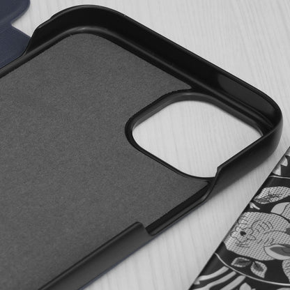 Hoes voor Apple iPhone 15 Plus, Techsuit, eFold, Donkerblauw