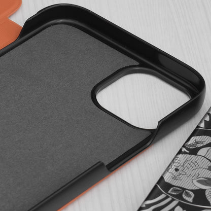 Hoes voor Apple iPhone 15 Plus, Techsuit, eFold, Oranje