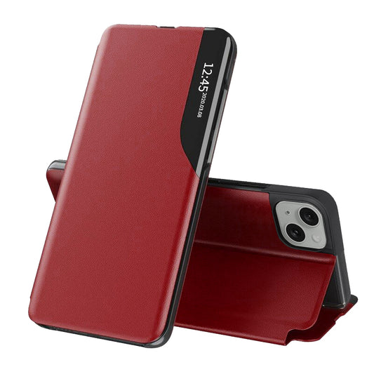 Hoes voor Apple iPhone 15 Plus, Techsuit, eFold, Rood