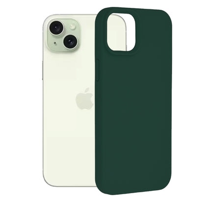 Hoes voor Apple iPhone 15 Plus, Techsuit, Soft Edge, Donkergroen