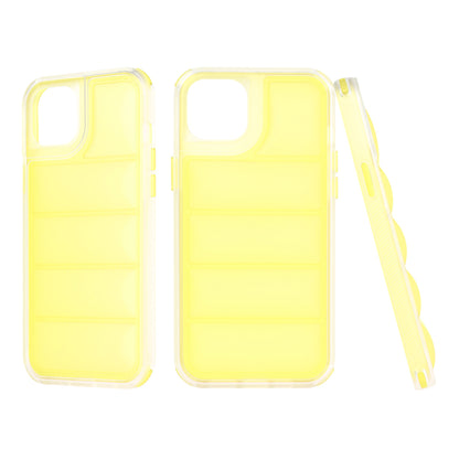 Hoes voor Apple iPhone 15 Plus, Techsuit, Wave Shield, Geel