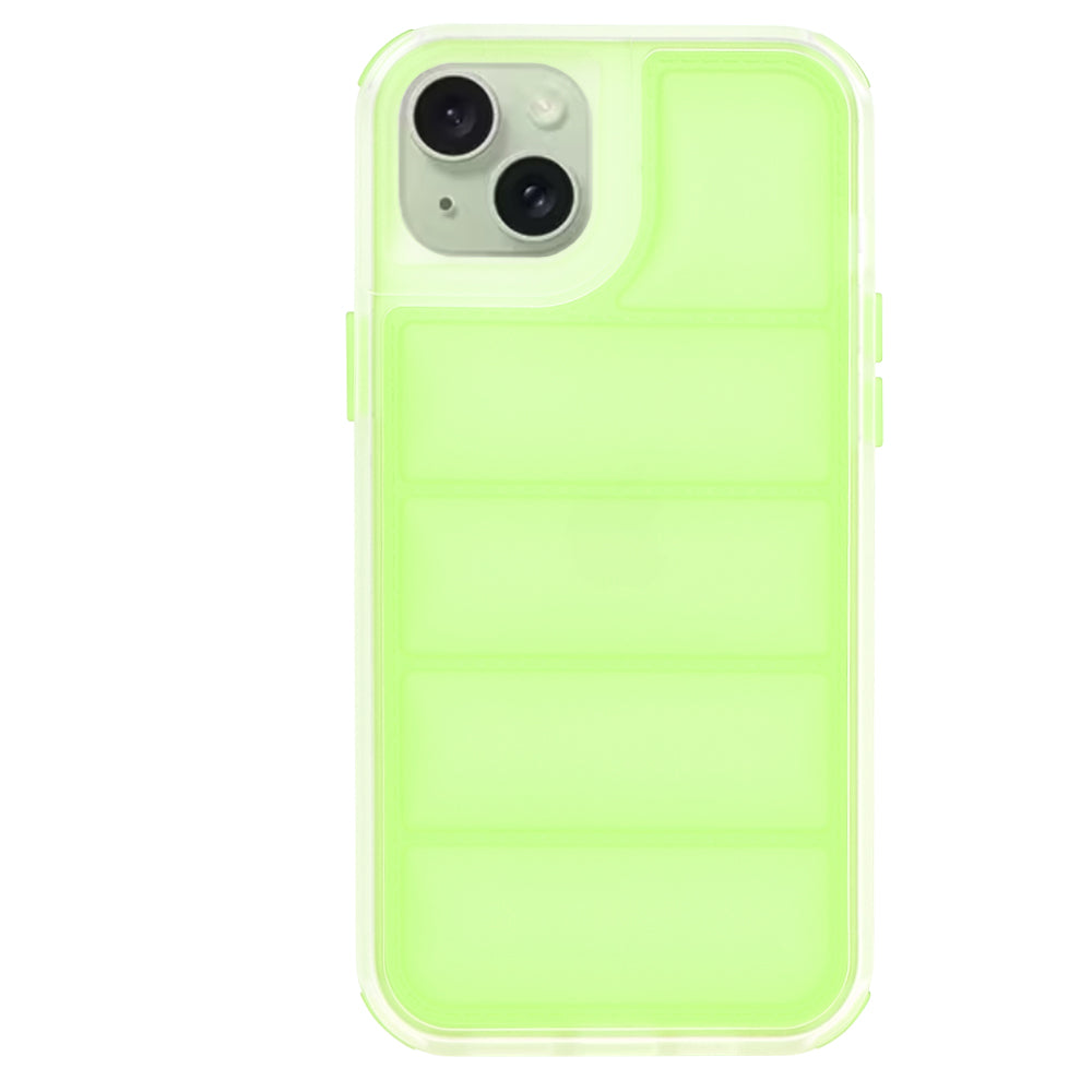Hoes voor Apple iPhone 15 Plus, Techsuit, Wave Shield, Groen