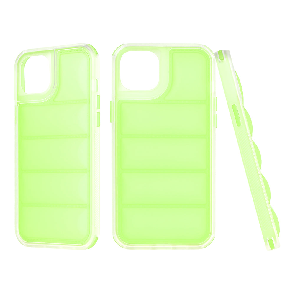 Hoes voor Apple iPhone 15 Plus, Techsuit, Wave Shield, Groen