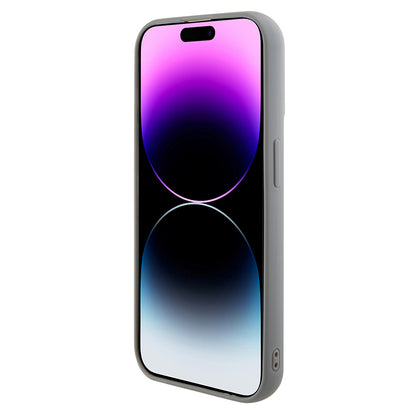 Hoes voor Apple iPhone 15 Pro Max, Guess, Sequin Script Metal, Zilverkleurig