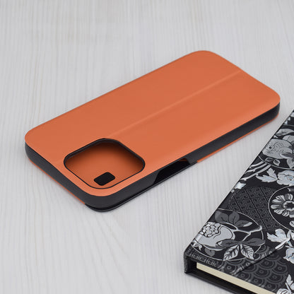 Hoes voor Apple iPhone 15 Pro Max, Techsuit, eFold, Oranje
