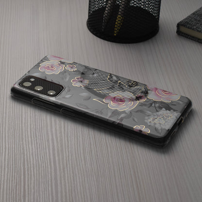 Hoesje voor Apple iPhone 15 Pro Max, Techsuit, Marble, Grijs