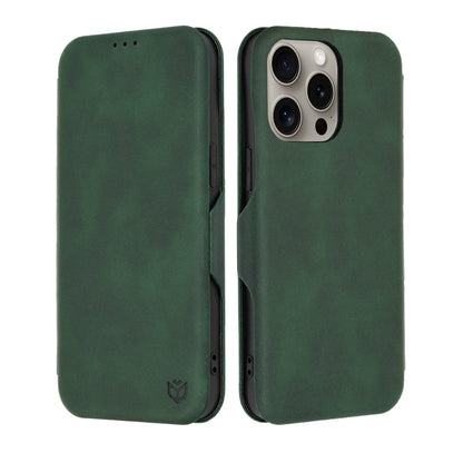Hoes voor Apple iPhone 15 Pro Max, Techsuit, Safe Wallet Plus, Groen