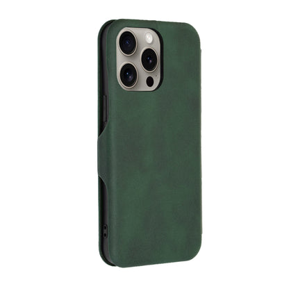Hoes voor Apple iPhone 15 Pro Max, Techsuit, Safe Wallet Plus, Groen