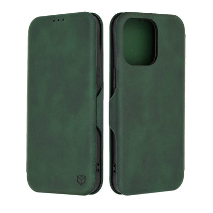 Hoes voor Apple iPhone 15 Pro Max, Techsuit, Safe Wallet Plus, Groen