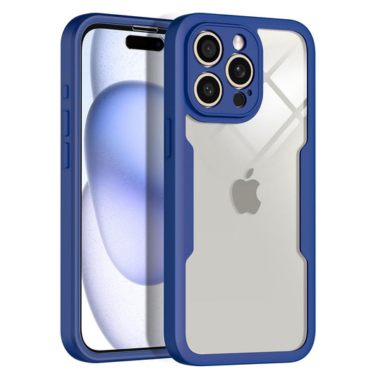 Case for Apple iPhone 15 Pro, Techsuit, ColorVerse 360, Blue