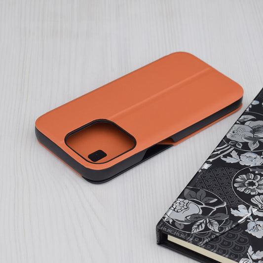 Hoes voor Apple iPhone 15 Pro, Techsuit, eFold, Oranje