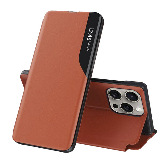 Hoes voor Apple iPhone 15 Pro, Techsuit, eFold, Oranje