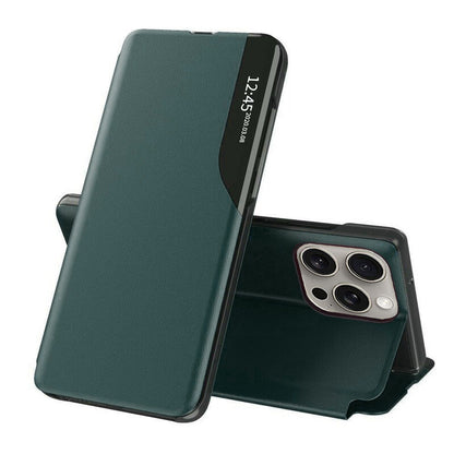 Hoes voor Apple iPhone 15 Pro, Techsuit, eFold, Groen
