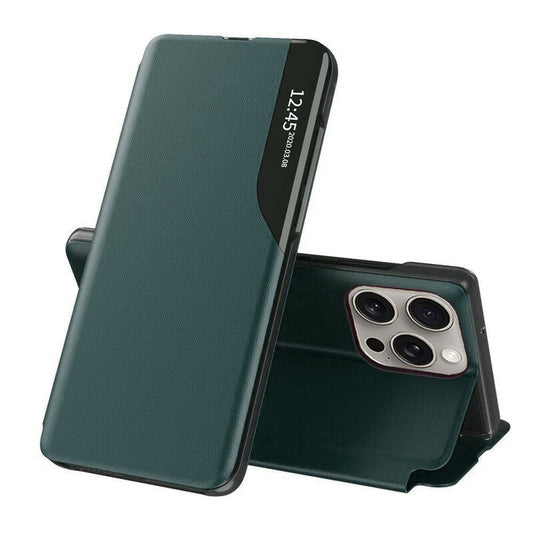 Hoes voor Apple iPhone 15 Pro, Techsuit, eFold, Groen